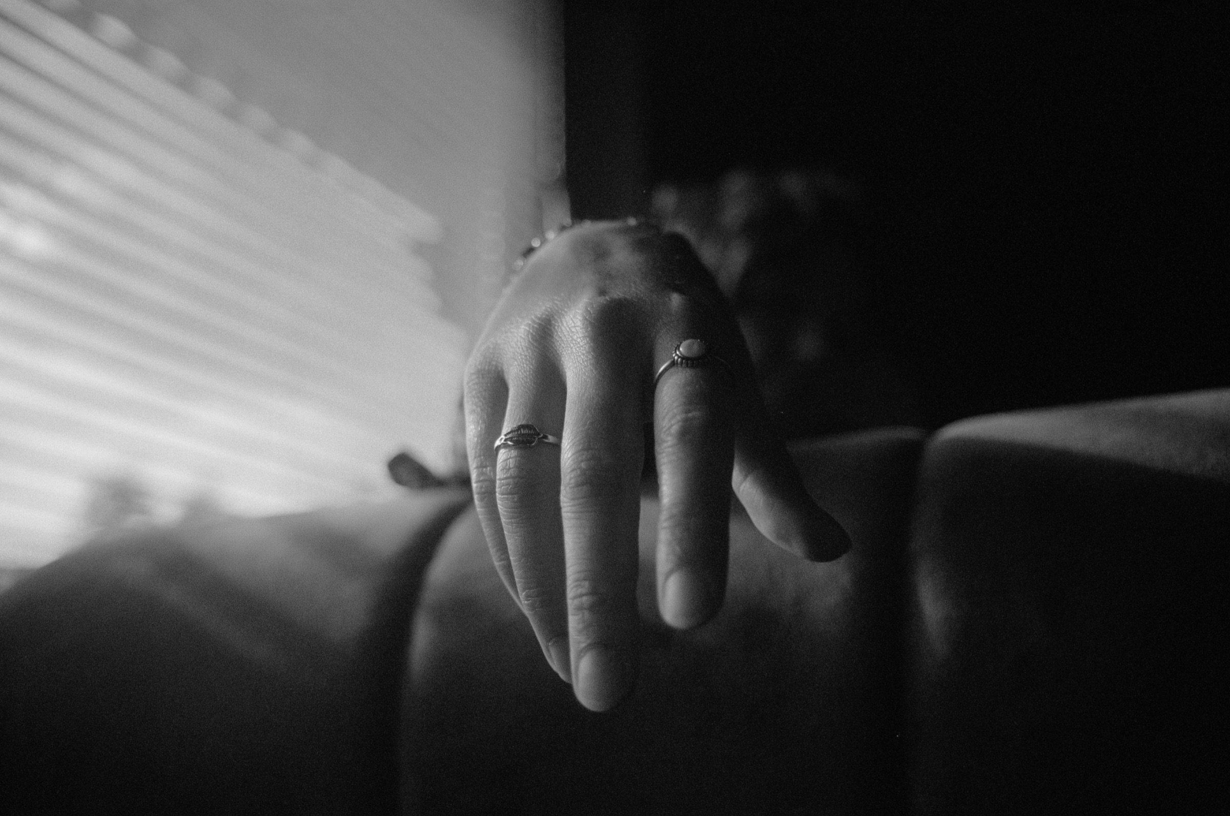 Hand mit Ringen